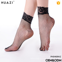 High quality fashion women nylon/ socks cotton